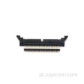 Conector do cabeçote do ejetor de passo de 2,54 mm reto 60P